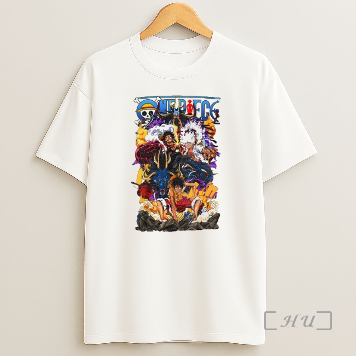Officials One Piece Anime Collage Manga Pirate Straw Hat Shirt Sweatshirt Tee