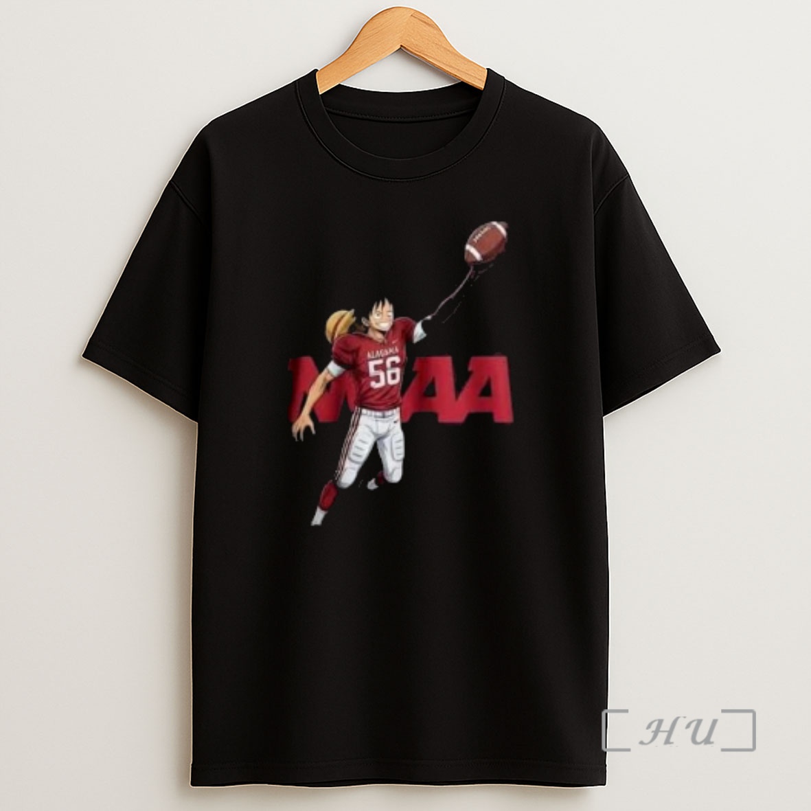 Officials One Piece X Alabama Crimson Tide Monkey D Luffy Ncaa College Football Playoff Bowl Season 2025 26 Circle Black Shirt Sweatshirt Tee