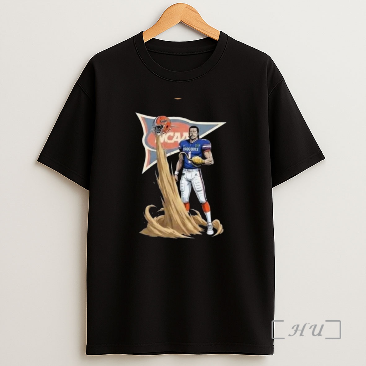 Officials One Piece X Florida Gators Crocodile Ncaa College Football Playoff Bowl Season 2025 26 Circle Black Shirt Sweatshirt Tee