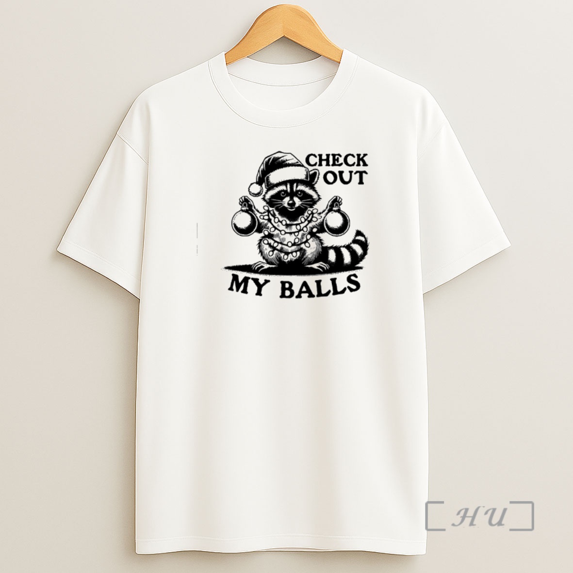 Officials Opossum Santa Check Out My Balls Christmas Shirt Sweatshirt Tee