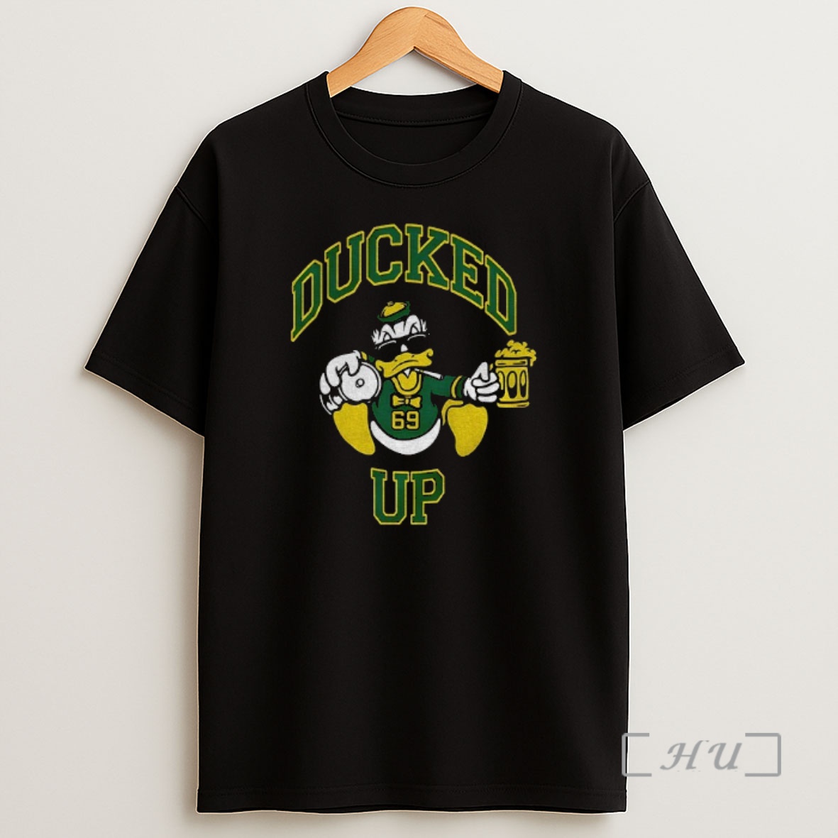 Officials Oregon Ducked Up Parody Logo Oregon Ducks Football Nfl 2025 Premium Shirt Sweatshirt Tee