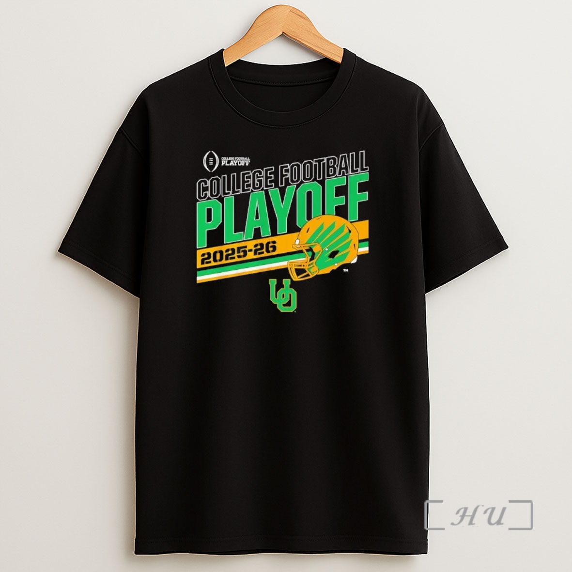 Officials Oregon Ducks 2025 2026 College Football Playoff Stripe Helmet Shirt Sweatshirt Tee