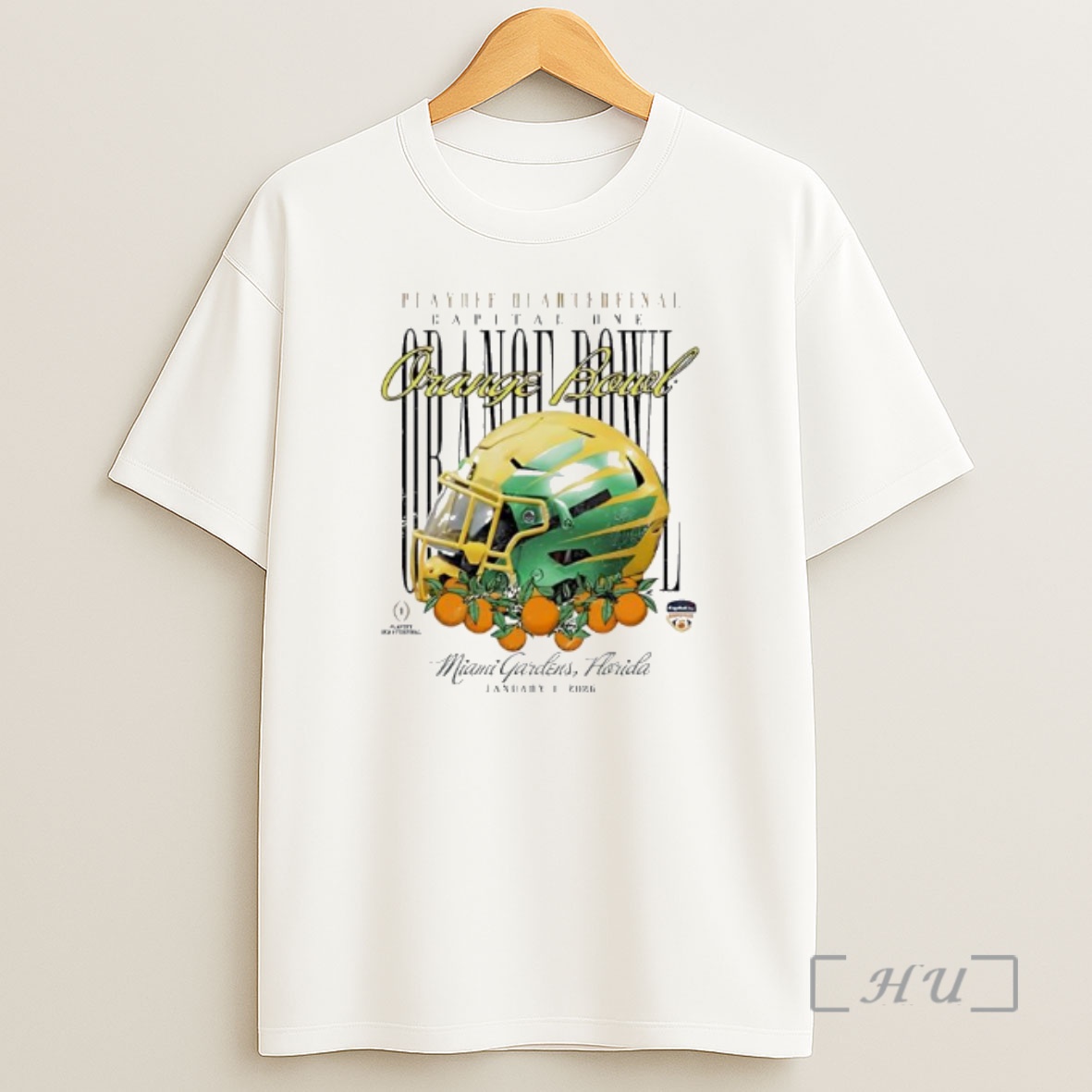 Officials Oregon Ducks 2026 Orange Bowl Helmet Shirt Sweatshirt Tee