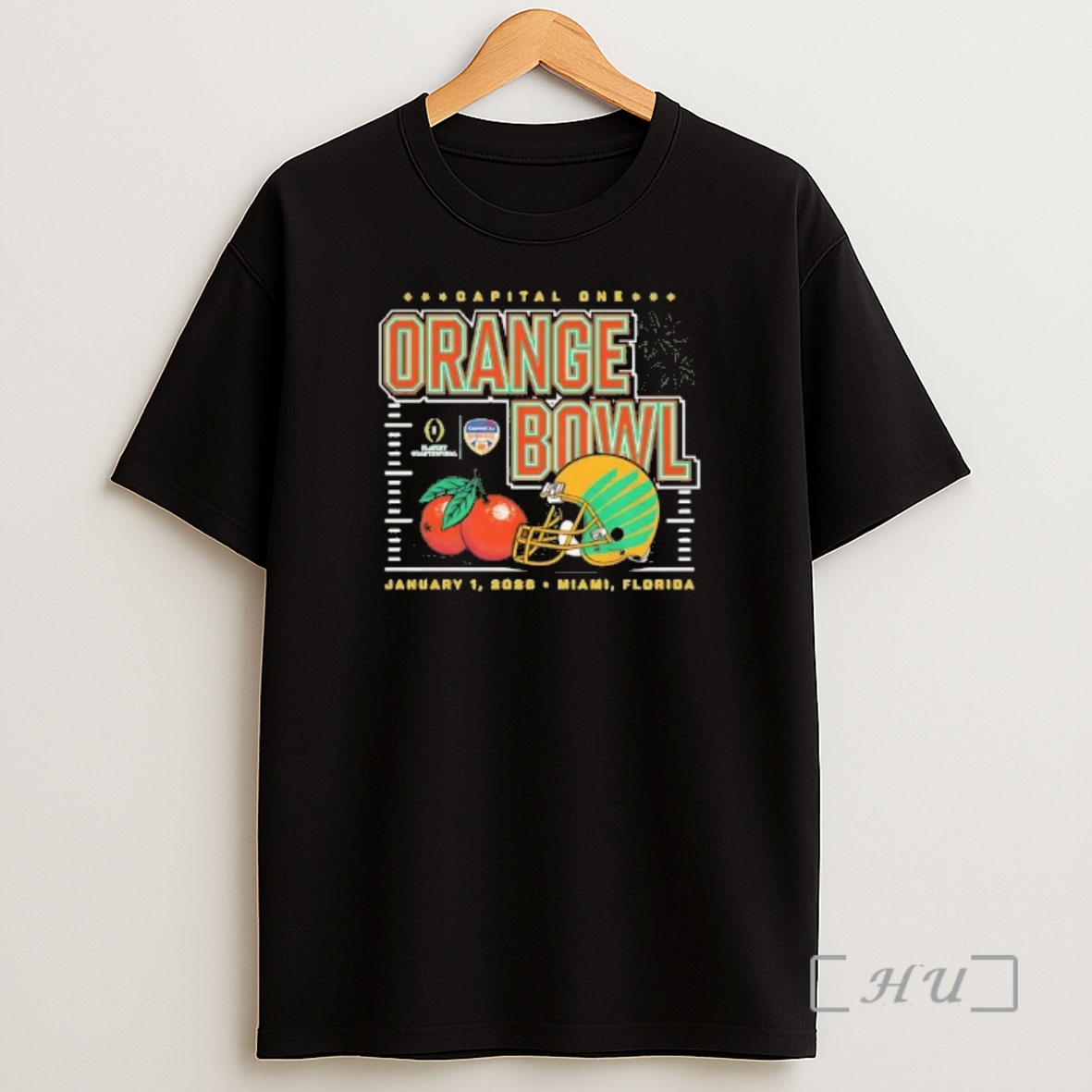 Officials Oregon Ducks 2026 Orange Bowl Helmet Orange Shirt Sweatshirt Tee