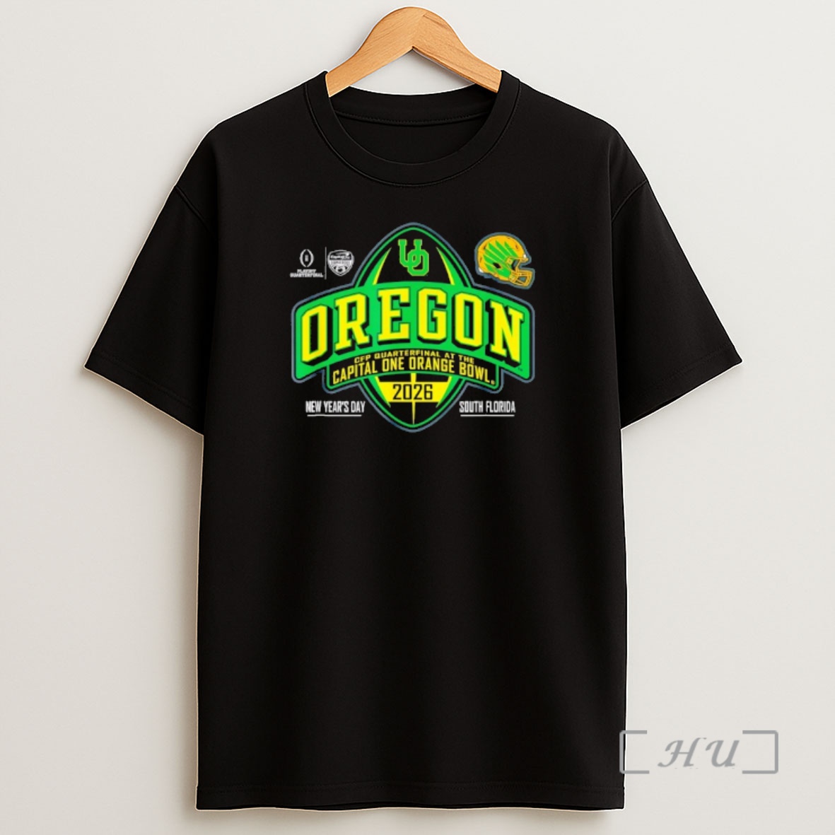 Officials Oregon Ducks Capital One Orange Bowl Cfp New Years Day South Florida 2026 Shirt Sweatshirt Tee