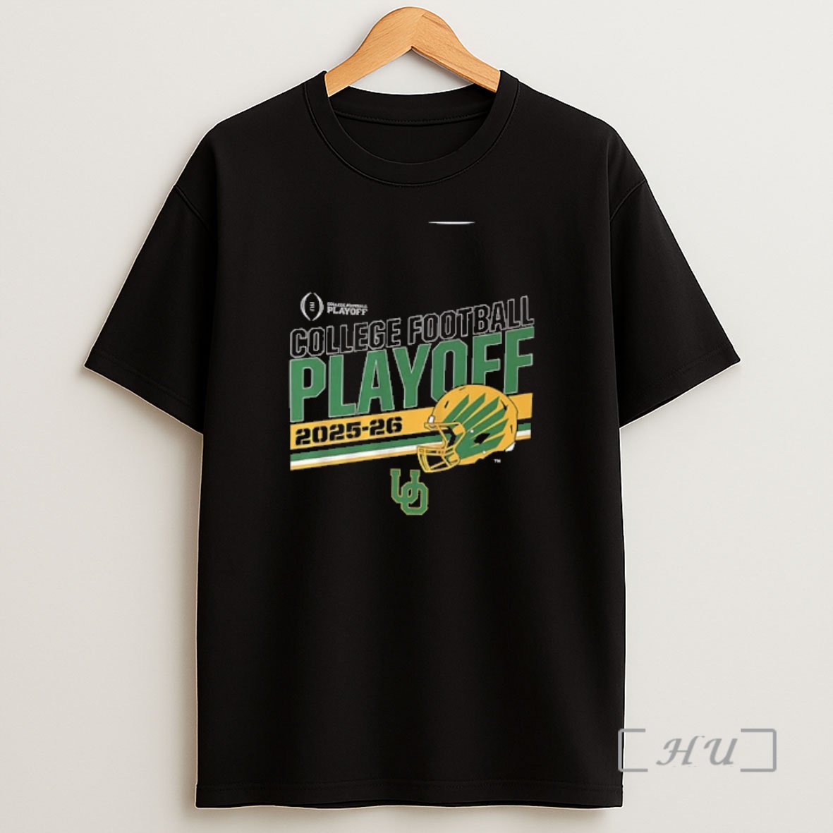 Officials Oregon Ducks College Football Playoff Helmet Stripe 2025 26 2 Sided Shirt Sweatshirt Tee