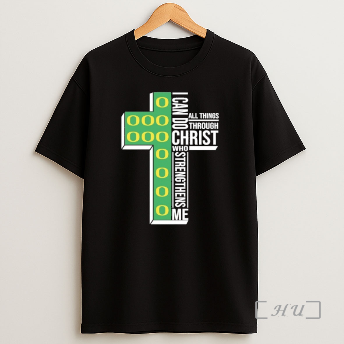 Officials Oregon Ducks Cross I Can Do All Things Through Christ Who Strengthen Me Shirt Sweatshirt Tee