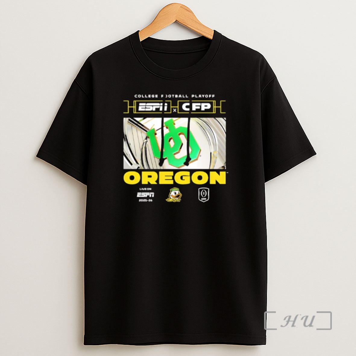 Officials Oregon Ducks Espn X Cfp College Football Playoff Live On Espn 2025 26 Shirt Sweatshirt Tee