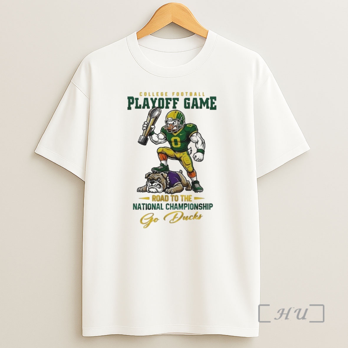 Officials Oregon Ducks Ncaa College Football Playoff Game Road To The National Championship Go Ducks Mascot 2025 Shirt Sweatshirt Tee