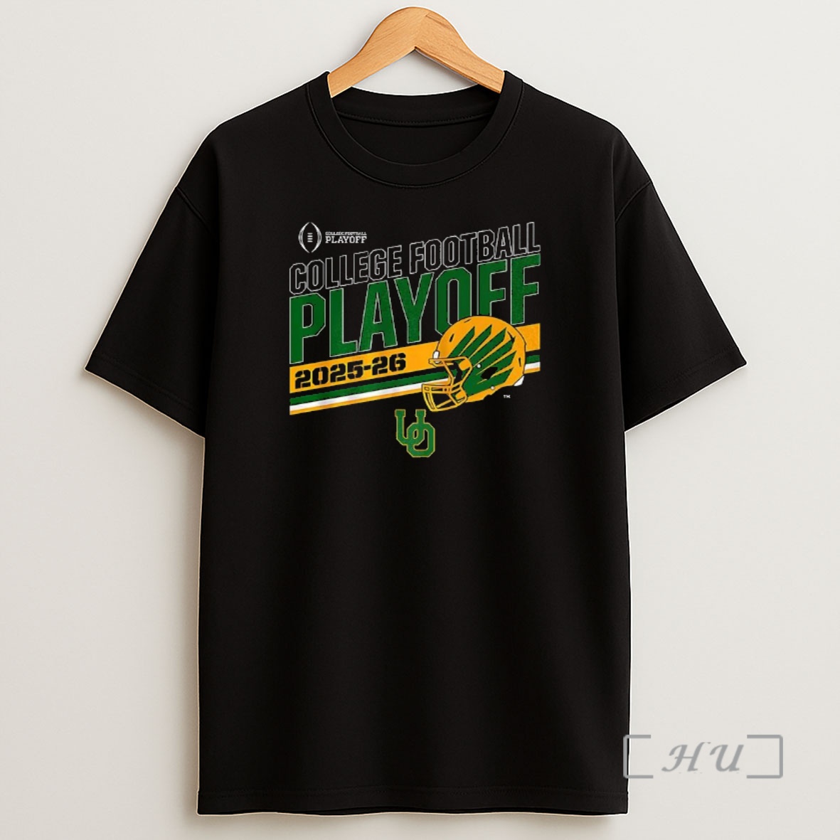 Officials Oregon Ducks Ncaa College Football Playoff Team 2025 2026 Stripe Helmet Premium Shirt Sweatshirt Tee