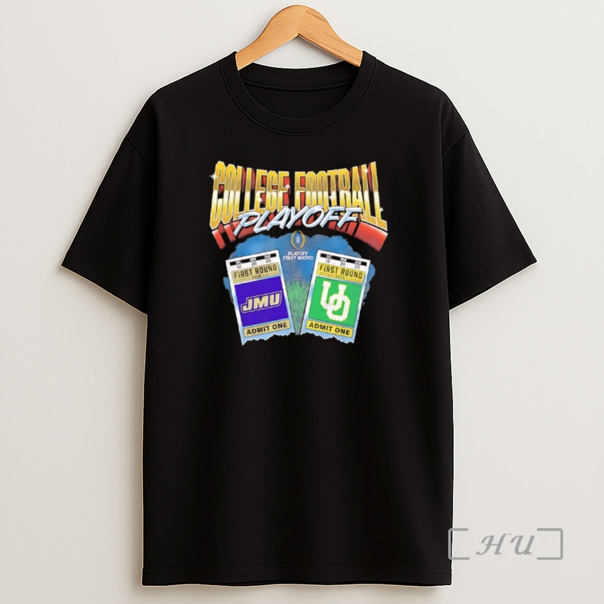 Officials Oregon Ducks Vs James Madison Dukes College Football Playoff 2025 Shirt Sweatshirt Tee