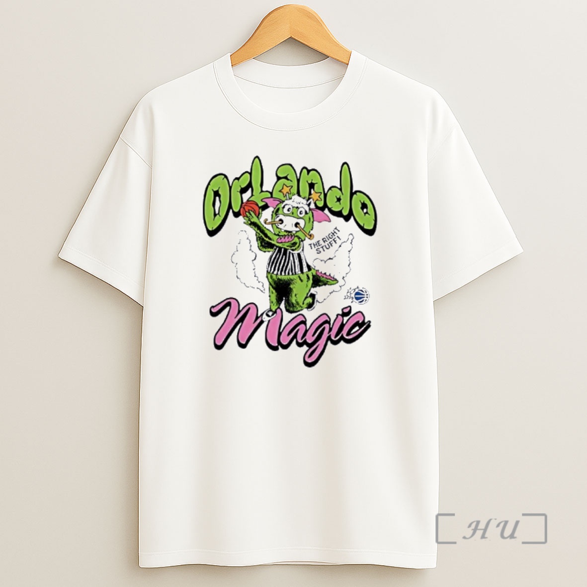 Officials Orlando Magic The Right Stuff Mascot Logo Shirt Sweatshirt Tee