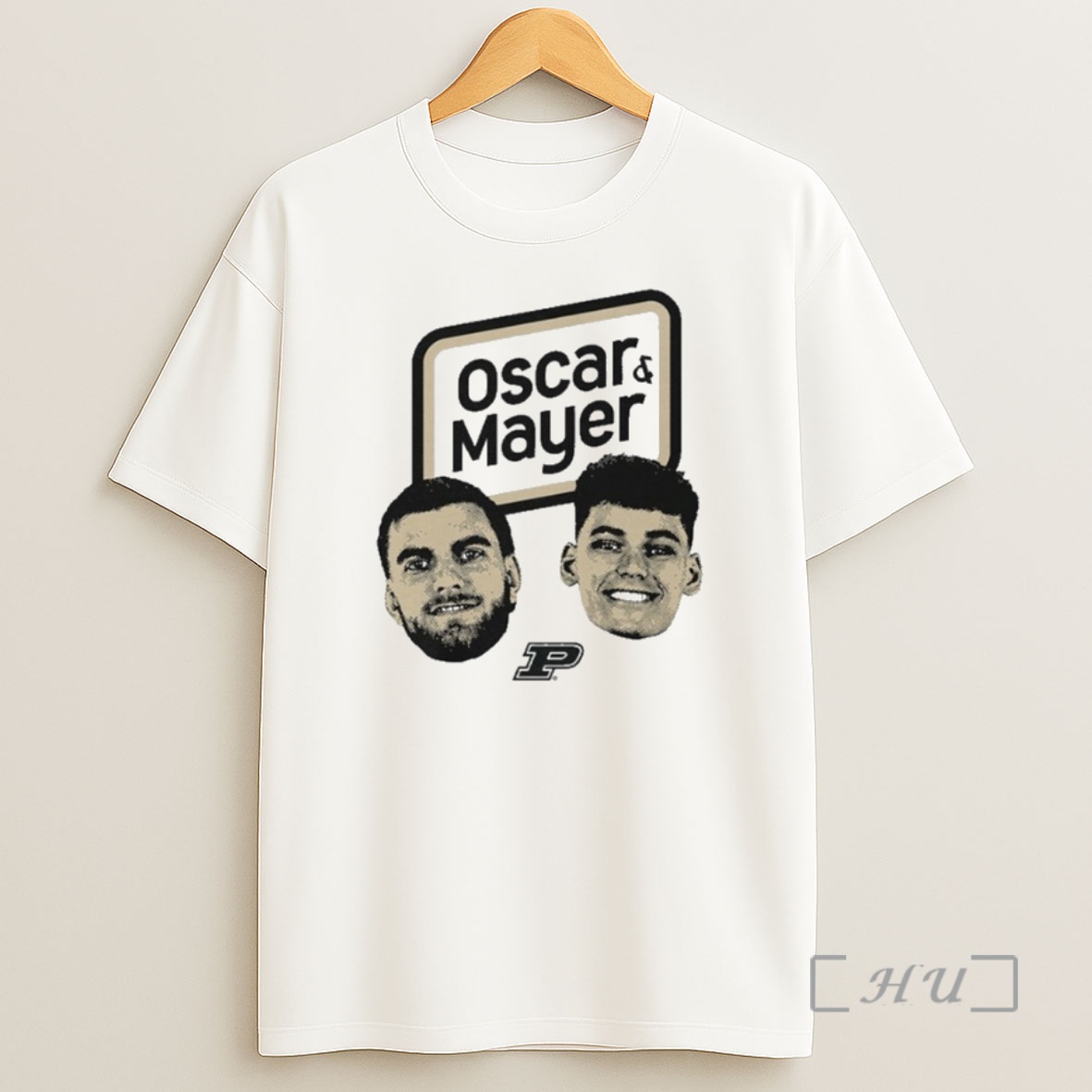 Officials Oscar Cluff And Omer Mayer Purdue Boilermakers Heads Faces Shirt Sweatshirt Tee