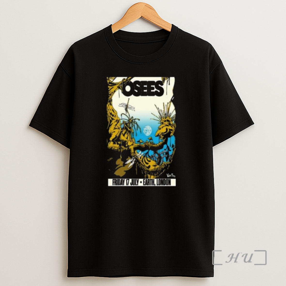Officials Osees London Uk July 17 2026 Circle Black Shirt Sweatshirt Tee