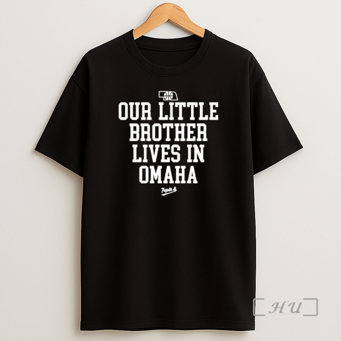 Officials Our Little Brother Lives In Omaha State Graphic Premium Shirt Sweatshirt Tee