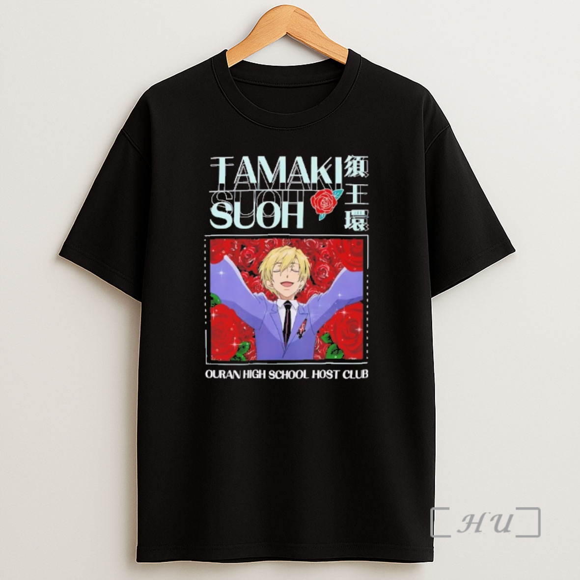 Officials Ouran High School Host Club Tamaki Roses Shirt Sweatshirt Tee