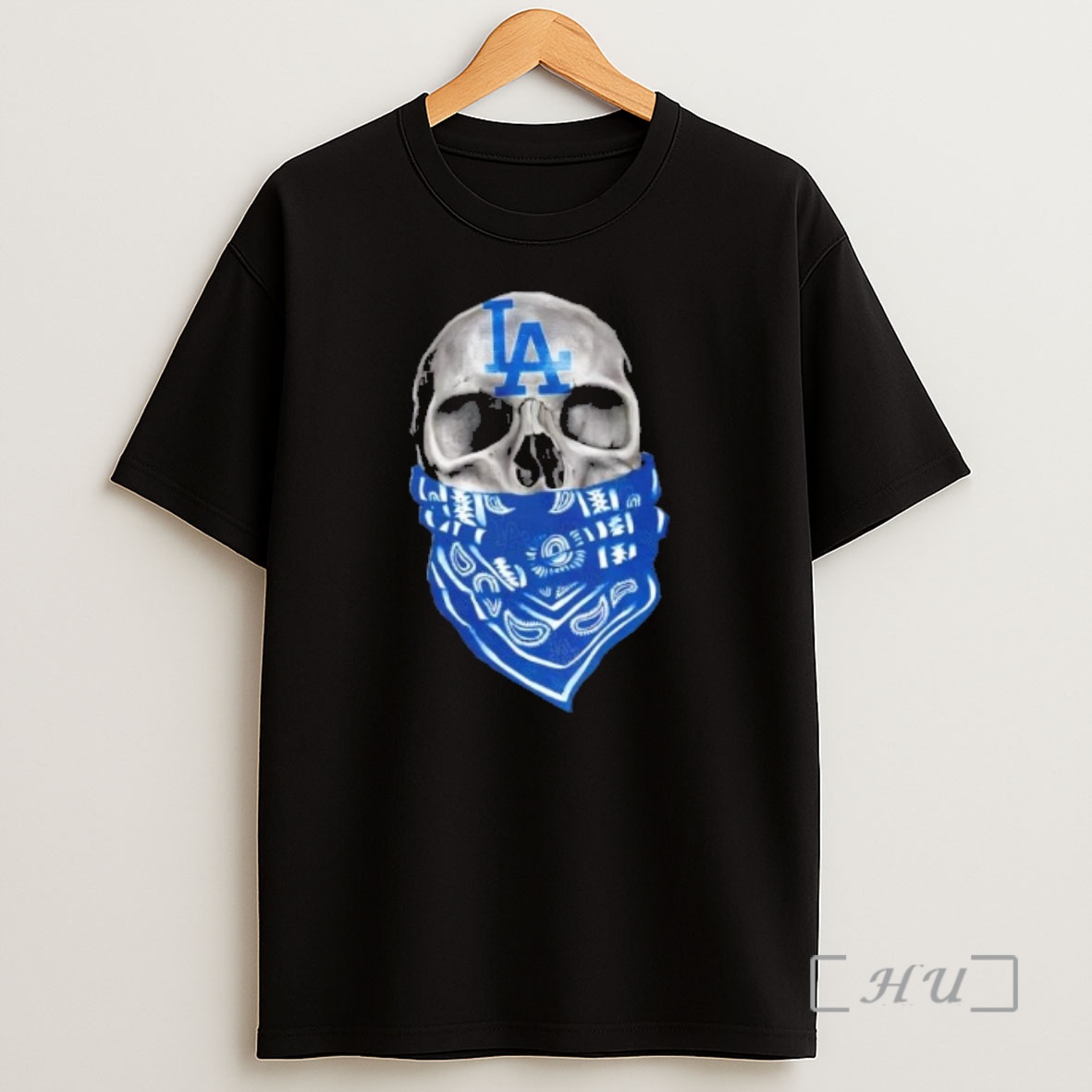 Officials Outlaw Skull Gang Los Angeles Dodgers Shirt Sweatshirt Tee