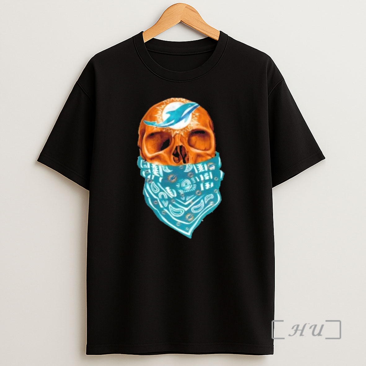 Officials Outlaw Skull Gang Miami Dolphins Shirt Sweatshirt Tee