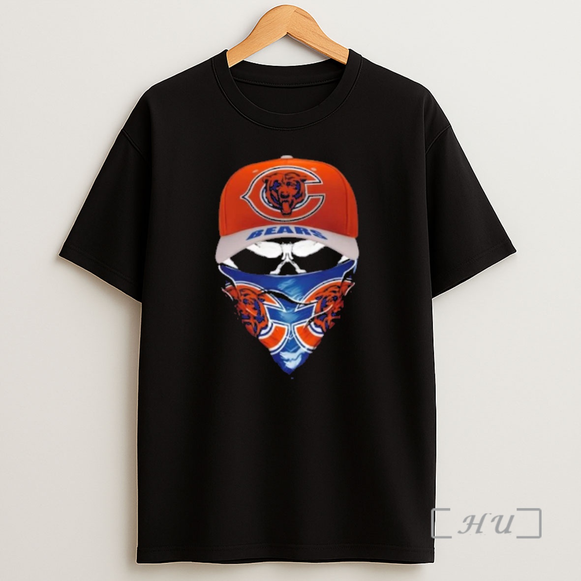 Officials Outlaw Skull Gang Wearing A Cap X Chicago Bears Shirt Sweatshirt Tee