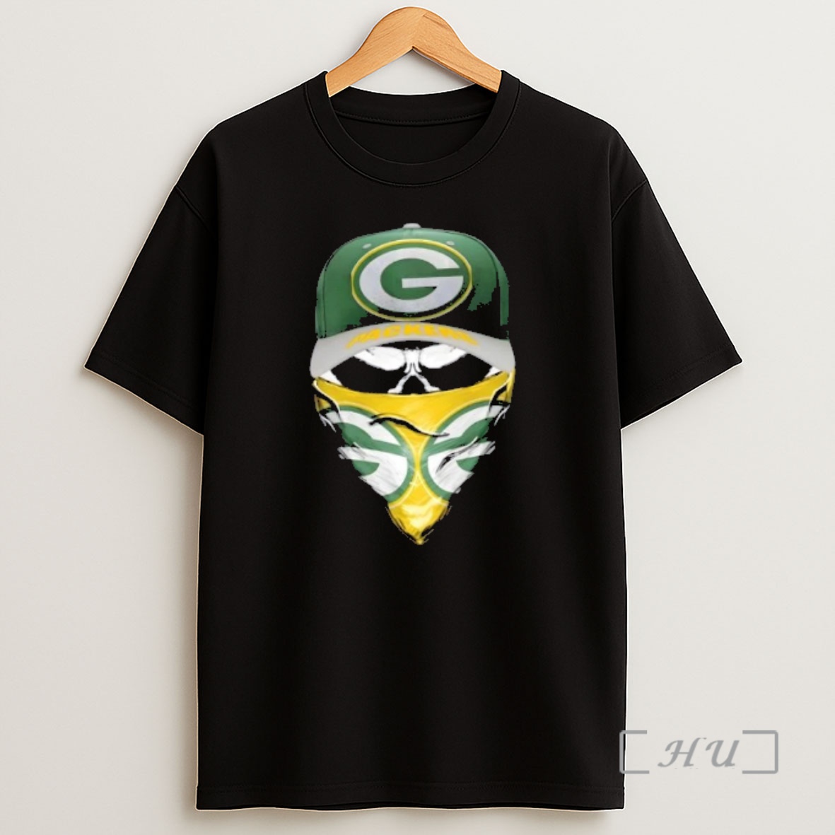 Officials Outlaw Skull Gang Wearing A Cap X Green Bay Packers Shirt Sweatshirt Tee