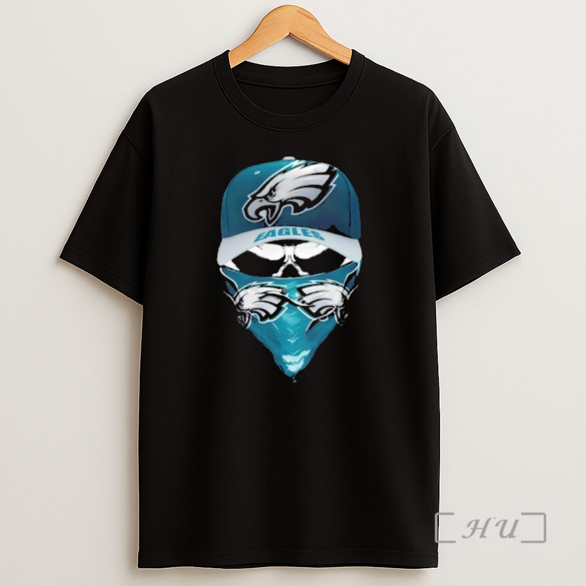 Officials Outlaw Skull Gang Wearing A Cap X Philadelphia Eagles Shirt Sweatshirt Tee