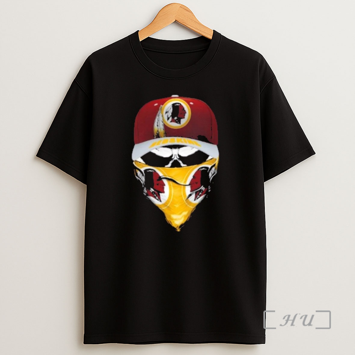 Officials Outlaw Skull Gang Wearing A Cap X Washington Redskins Shirt Sweatshirt Tee
