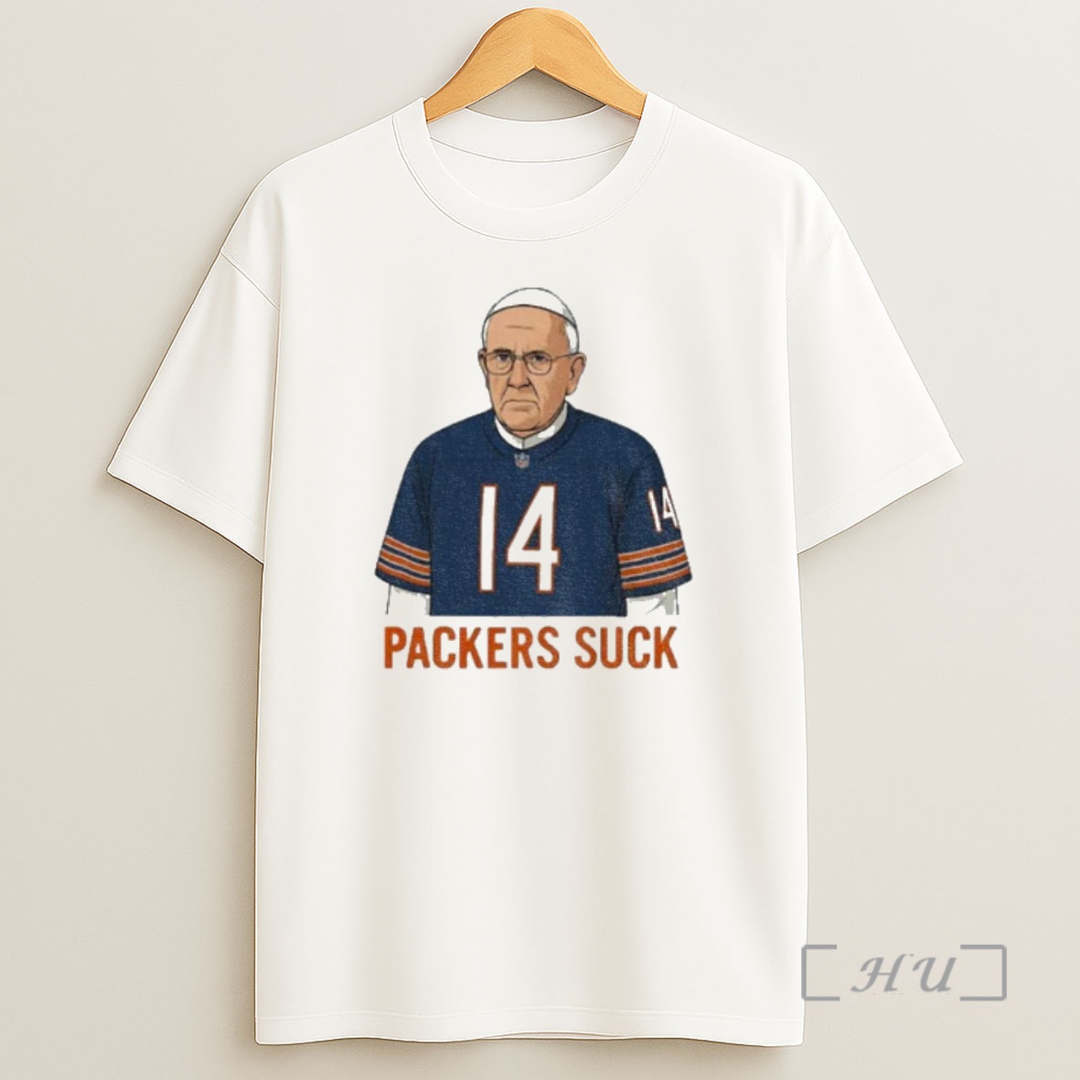 Officials Packers Suck Pope Chicago Bears Xiv Shirt Sweatshirt Tee