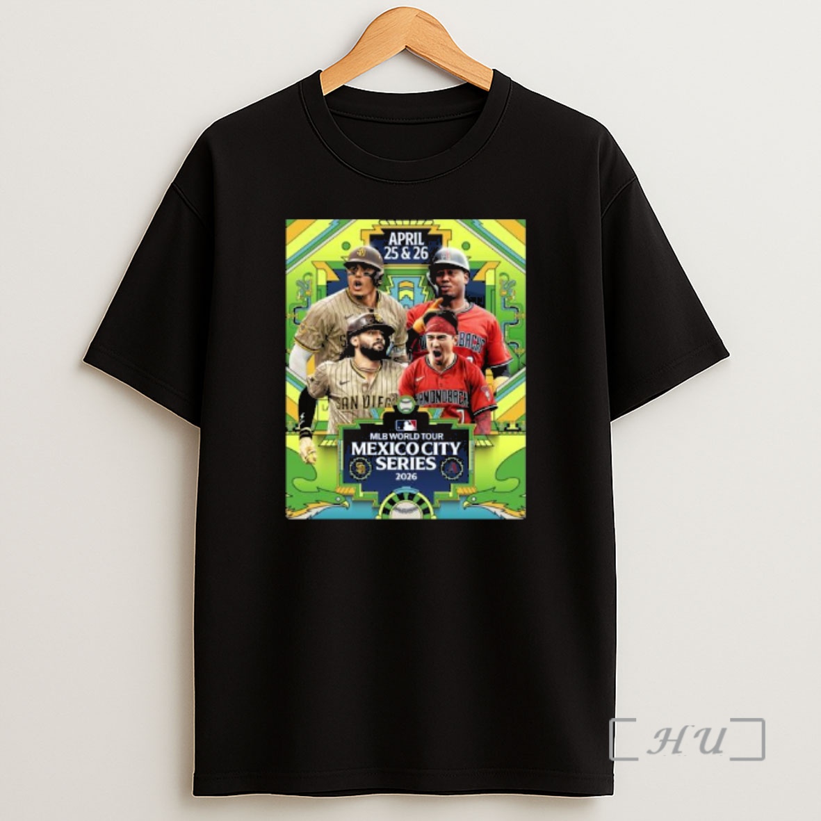 Officials Padres Vs Diamondbacks Mlb World Tour Mexico City Series 2026 Shirt Sweatshirt Tee