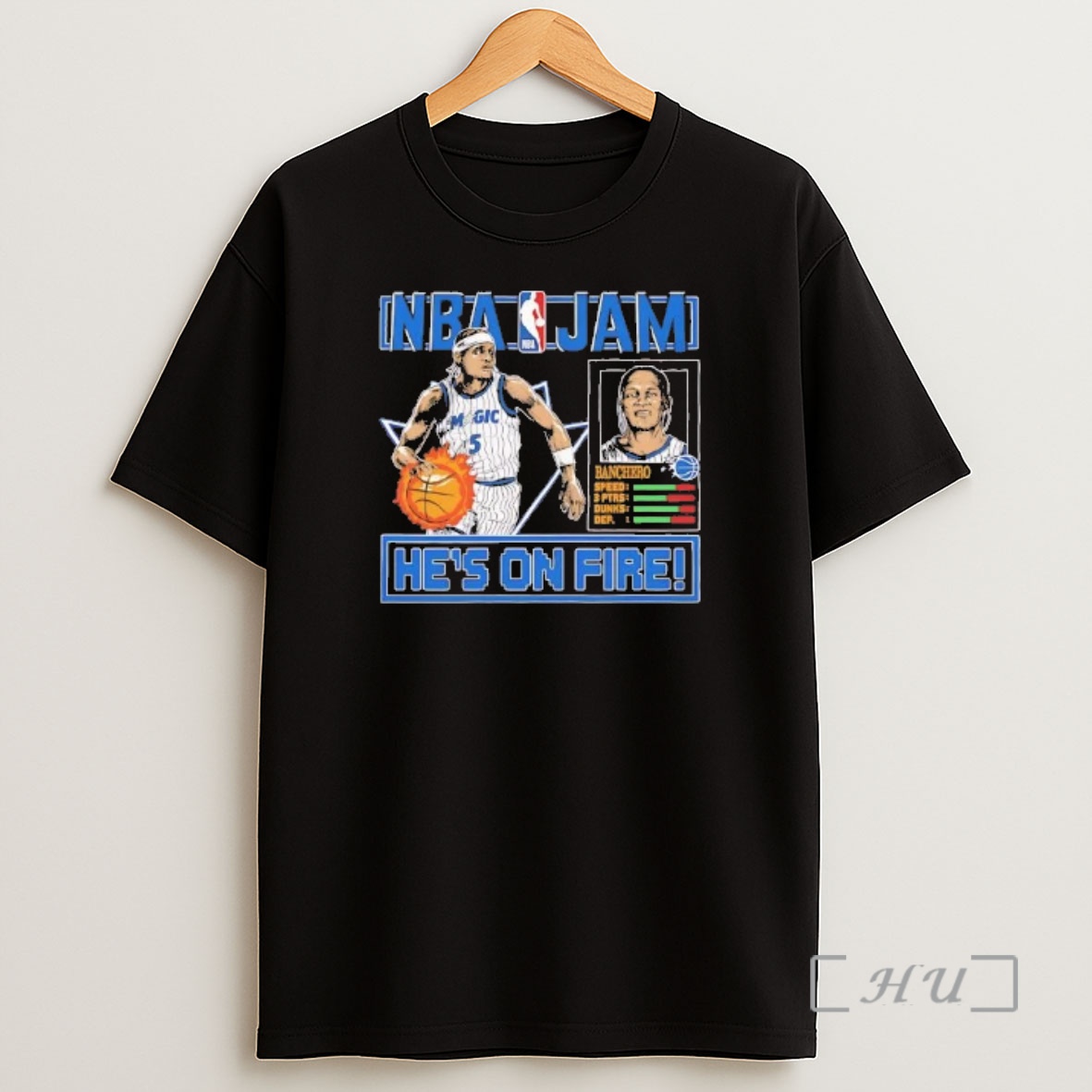 Officials Paolo Banchero Nba Jam Hes On Fire Orlando Magic Shirt Sweatshirt Tee