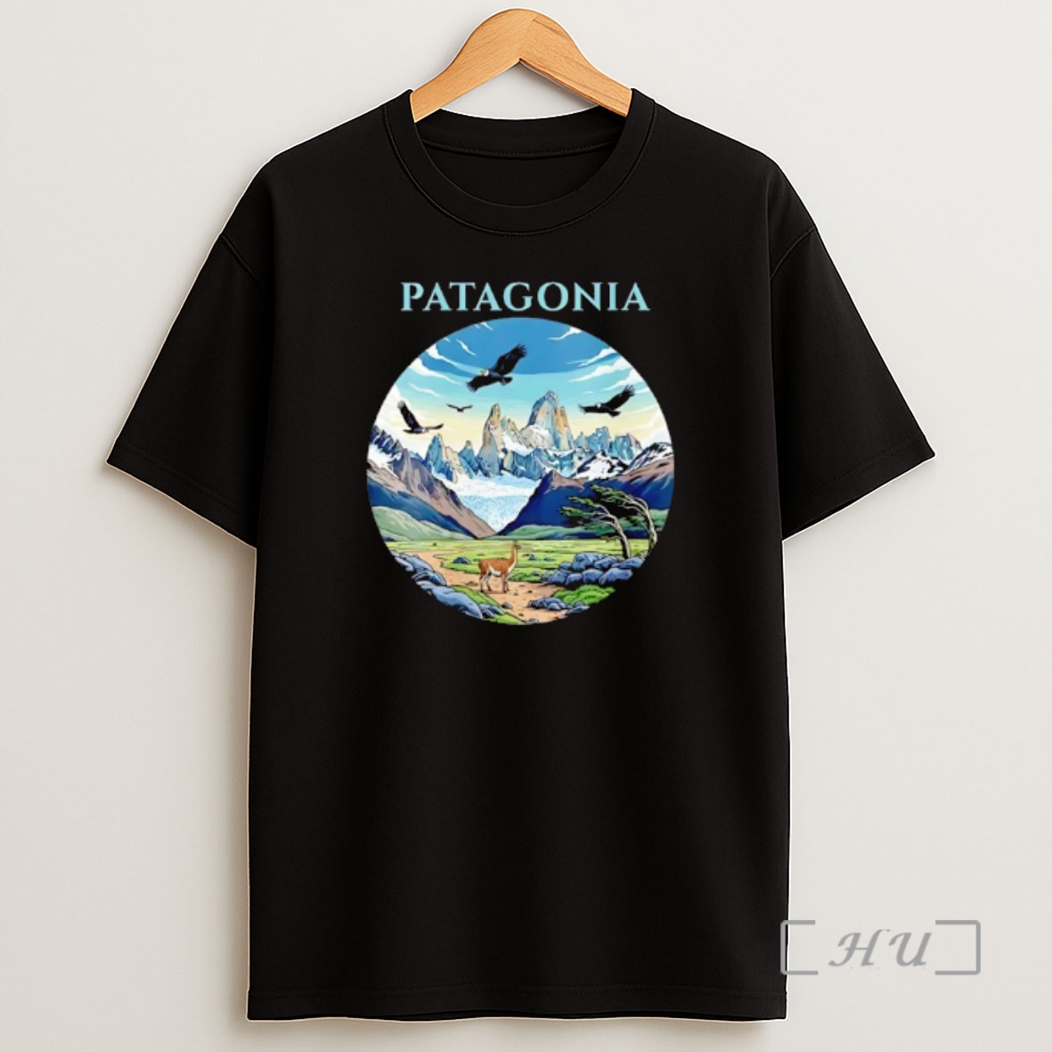 Officials Patagonia Outdoor Eagles And Deer Animal And Nature Shirt Sweatshirt Tee