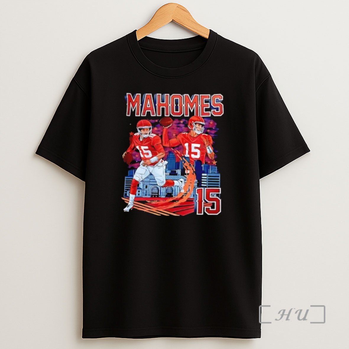 Officials Patrick Mahomes Kansas City Chiefs Big Boys Player Graphic Premium Shirt Sweatshirt Tee