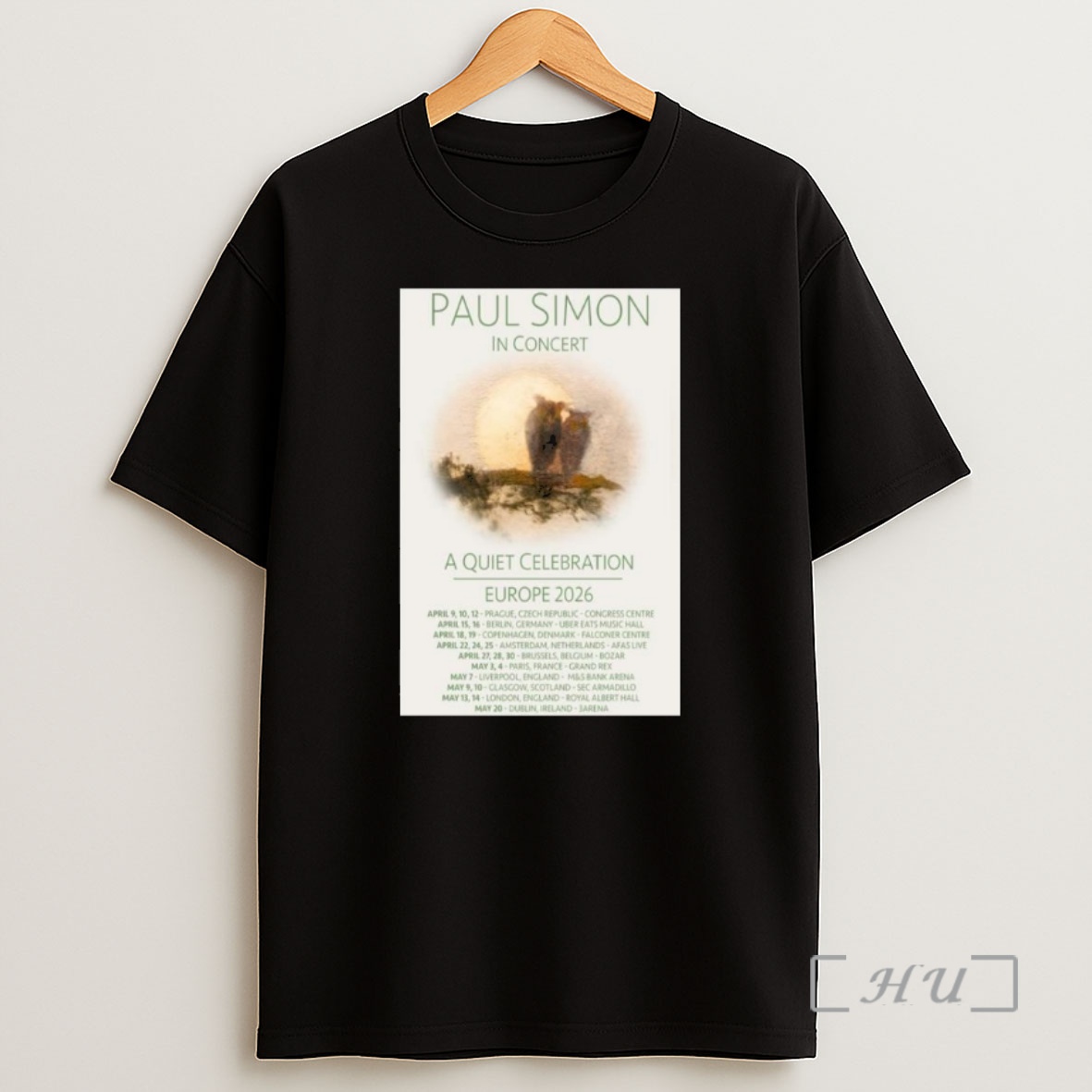 Officials Paul Simon A Quiet Celebration Europe 2026 Shirt Sweatshirt Tee