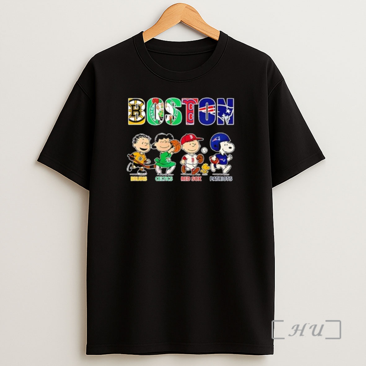Officials Peanuts Boston Sports Teams X Bruins Celtics Red Sox And Patriots Shirt Sweatshirt Tee