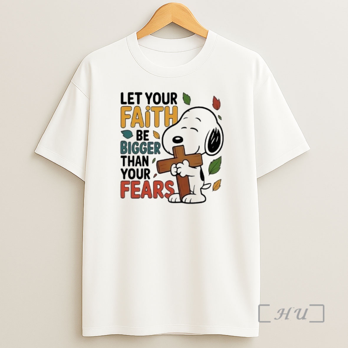 Officials Peanuts Cross Let Your Faith Be Bigger Than Your Fears Shirt Sweatshirt Tee