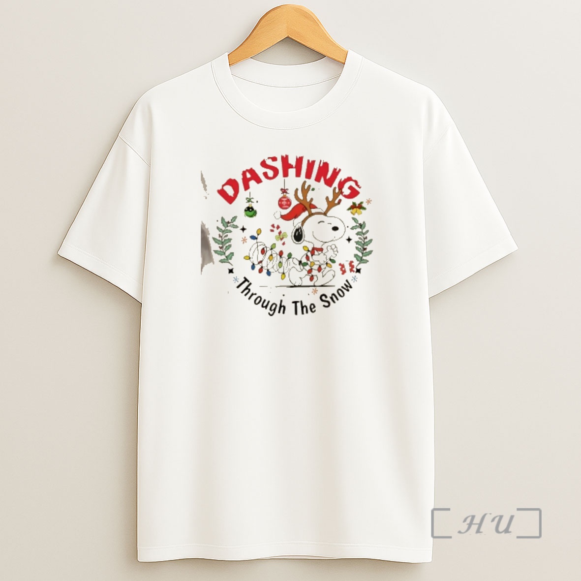 Officials Peanuts Snoopy Dashing Throung The Snow Christmas Lights Premium Shirt Sweatshirt Tee