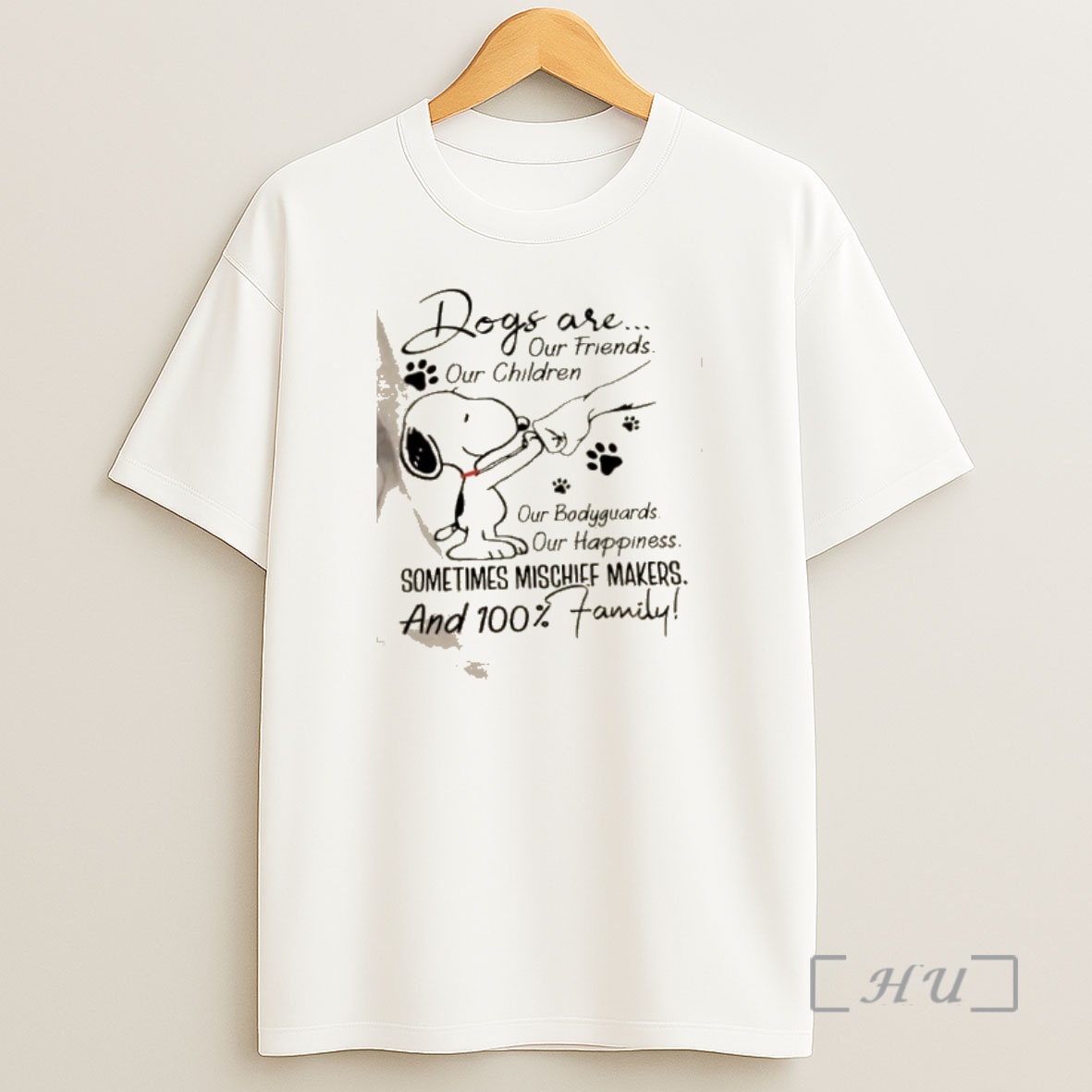 Officials Peanuts Snoopy Fist Bump Dogs Are Our Friends Our Children Shirt Sweatshirt Tee