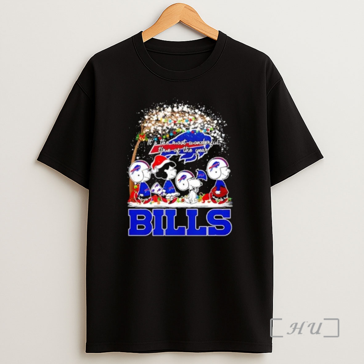 Officials Peanuts Character Christmas Buffalo Bills Its The Most Wonderful Time Of The Year Premium Shirt Sweatshirt Tee