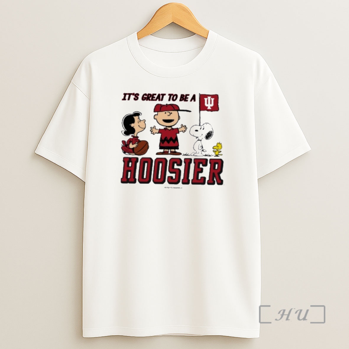 Officials Peanuts X Indiana Football Its Great To Be A Hoosier Premium Shirt Sweatshirt Tee