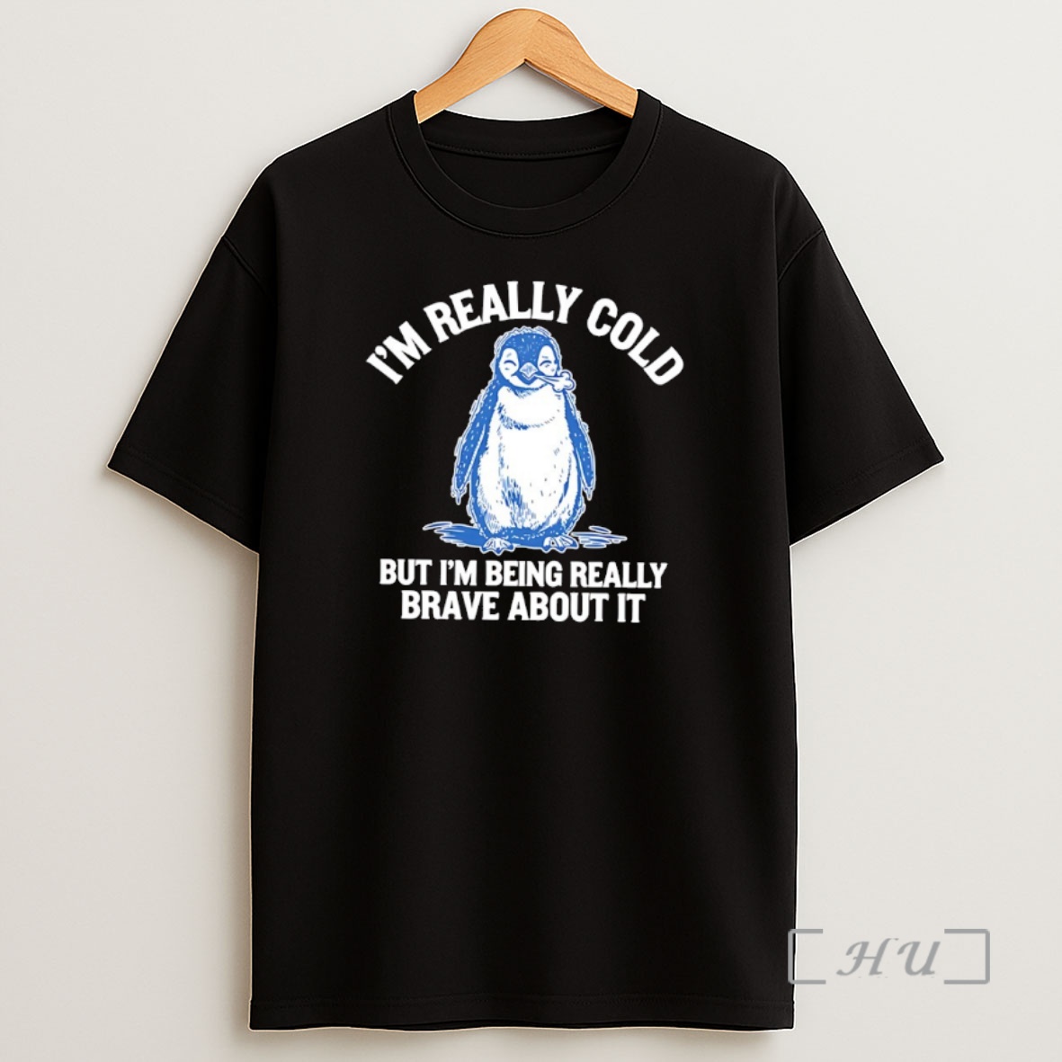Officials Penguin Im Really Cold But Im Being Really Brave About It Shirt Sweatshirt Tee