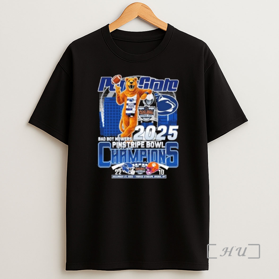 Officials Penn State Mascot Bad Boy Mowers Pinstripe Bowl Champions 2025 Shirt Sweatshirt Tee