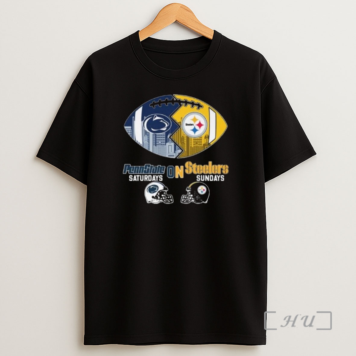 Officials Penn State Nittany Lions Saturday On Pittsburgh Steelers Sundays Helmet Logo 2025 Shirt Sweatshirt Tee