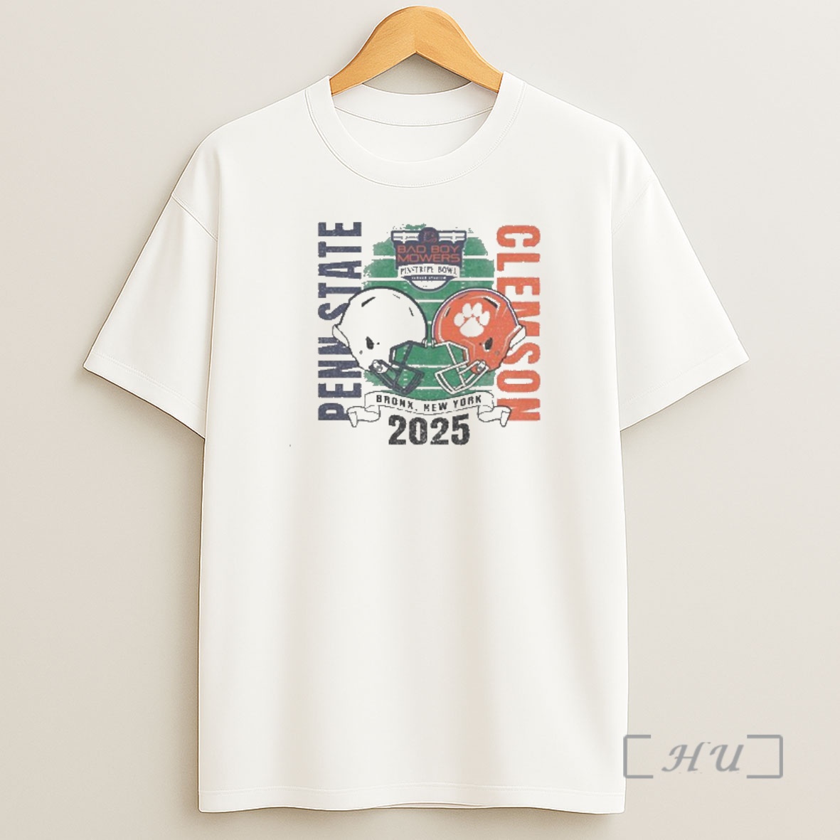 Officials Penn State Nittany Lions Vs Clemson Tigers 2025 Pinstripe Bowl Bronx New York Helmet Shirt Sweatshirt Tee