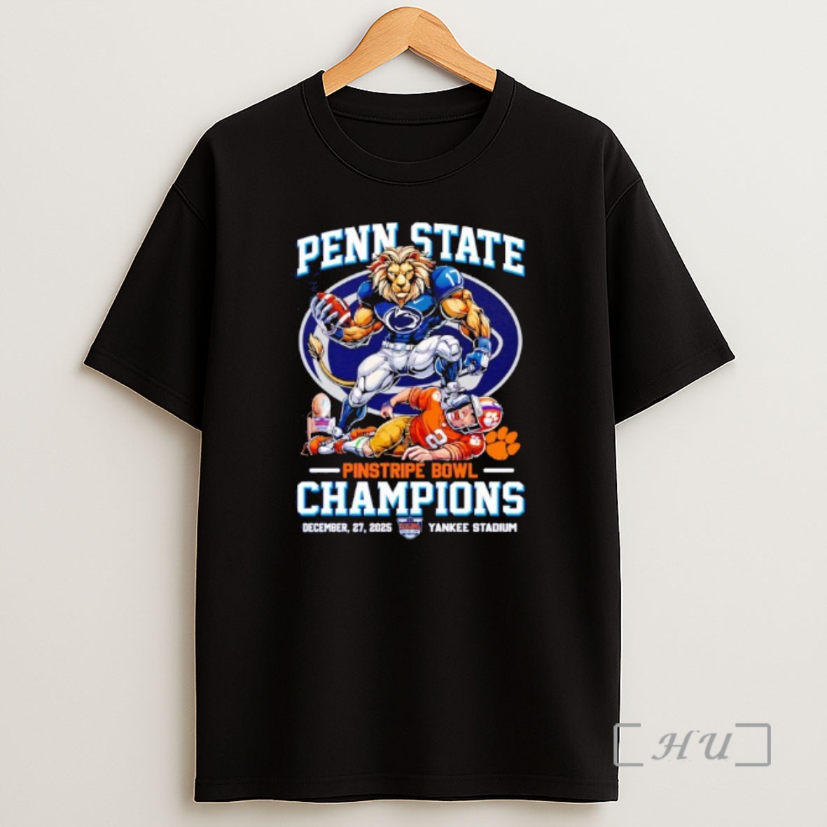 Officials Penn State Nittany Lions Beat Clemson Tigers 2025 Pinstripe Bowl Champs Shirt Sweatshirt Tee