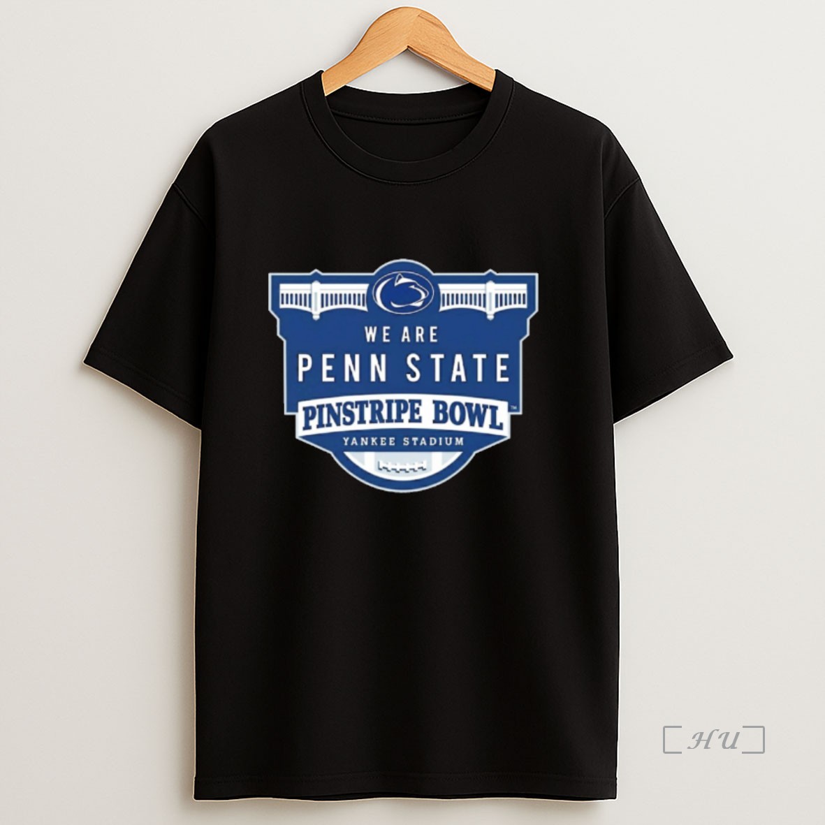 Officials Penn State Nittany Lions Football We Are Penn State Pinstripe Bowl Yankee Stadium Logo Premium Shirt Sweatshirt Tee