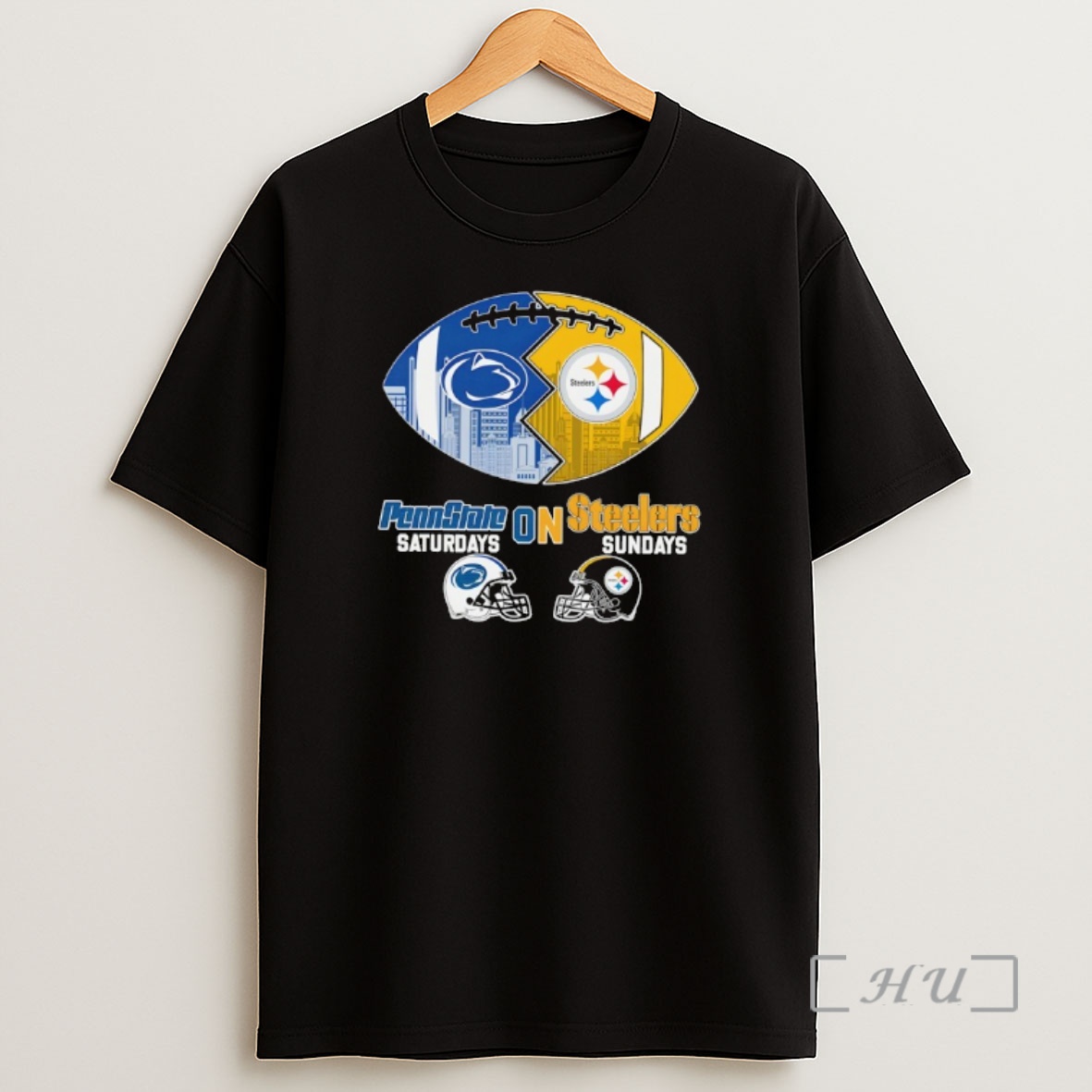 Officials Penn State On Saturdays Pittsburgh Steelers On Sundays Helmet Shirt Sweatshirt Tee