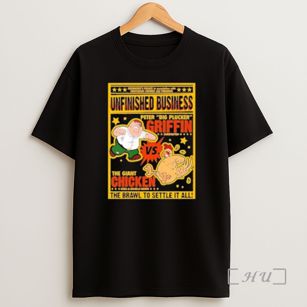 Officials Peter Griffin Vs Giant Chicken Unfinished Business Premium Shirt Sweatshirt Tee