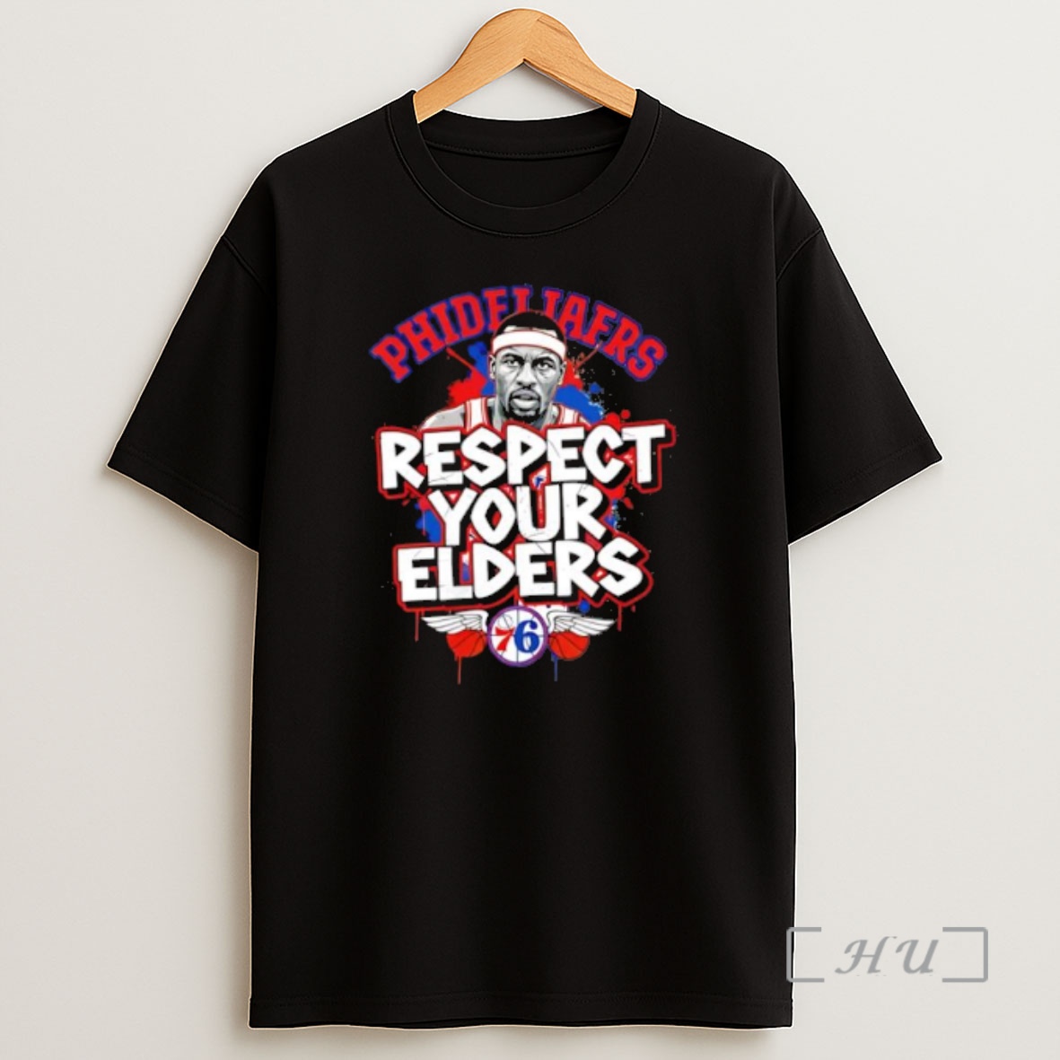 Officials Philadelphia 76ers Respect Your Elders Shirt Sweatshirt Tee
