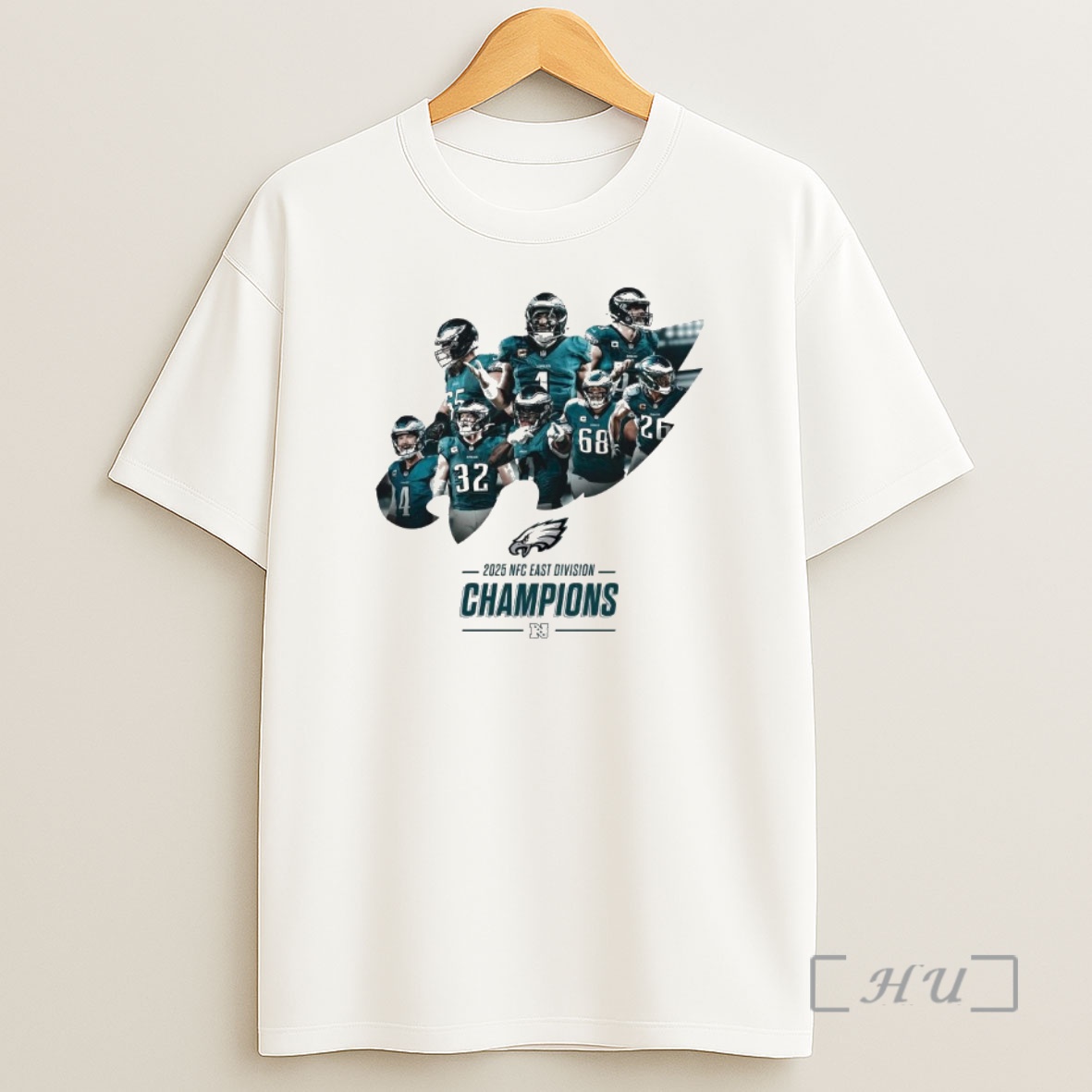 Officials Philadelphia Eagles 2025 Nfc East Champions Fly Eagles Fly Shirt Sweatshirt Tee