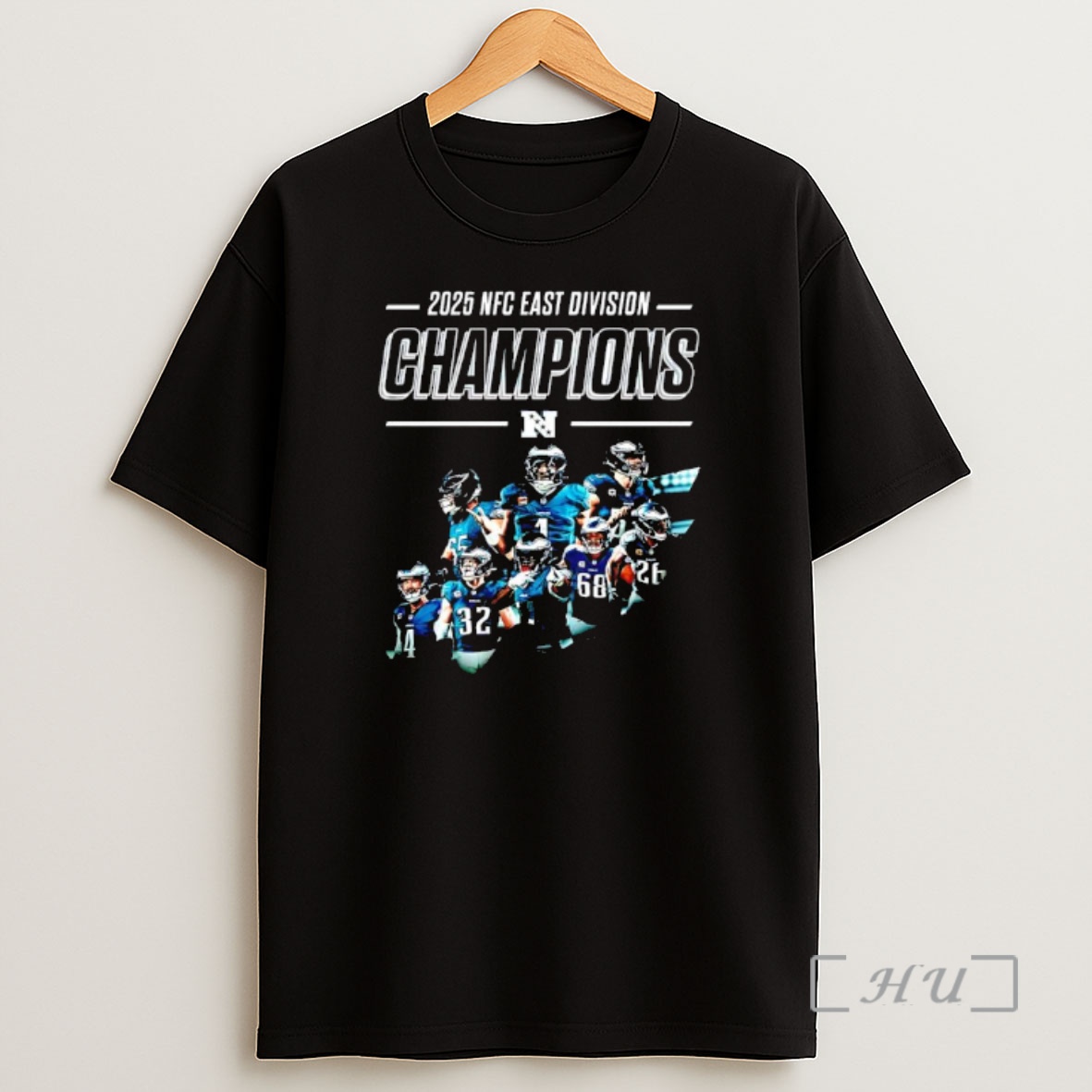 Officials Philadelphia Eagles 2025 Nfc East Champions All Team Shirt Sweatshirt Tee