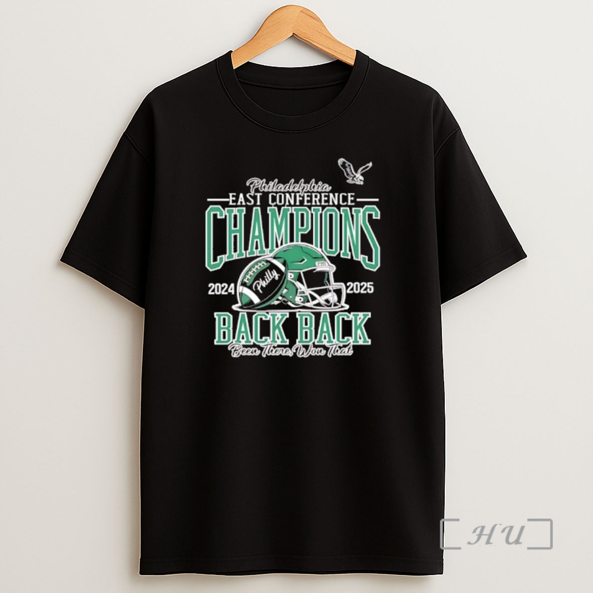 Officials Philadelphia Eagles East Conference Champions 2025 Back To Back Been There Won That Shirt Sweatshirt Tee